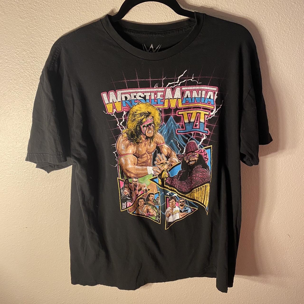 WWE Wrestlemania tee Super dope graphic no... - Depop