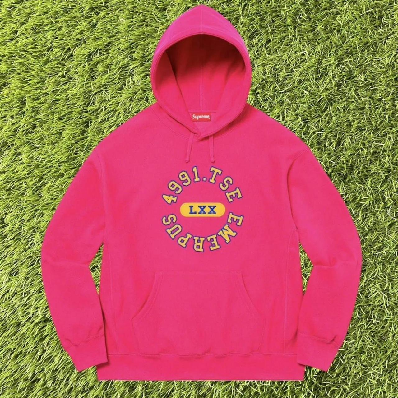 Supreme Reverse Hooded Sweatshirt Hoodie Pink SS23...