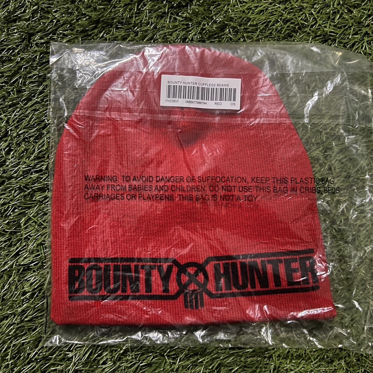 Supreme X Bounty Hunter Cuffless Beanie Red...