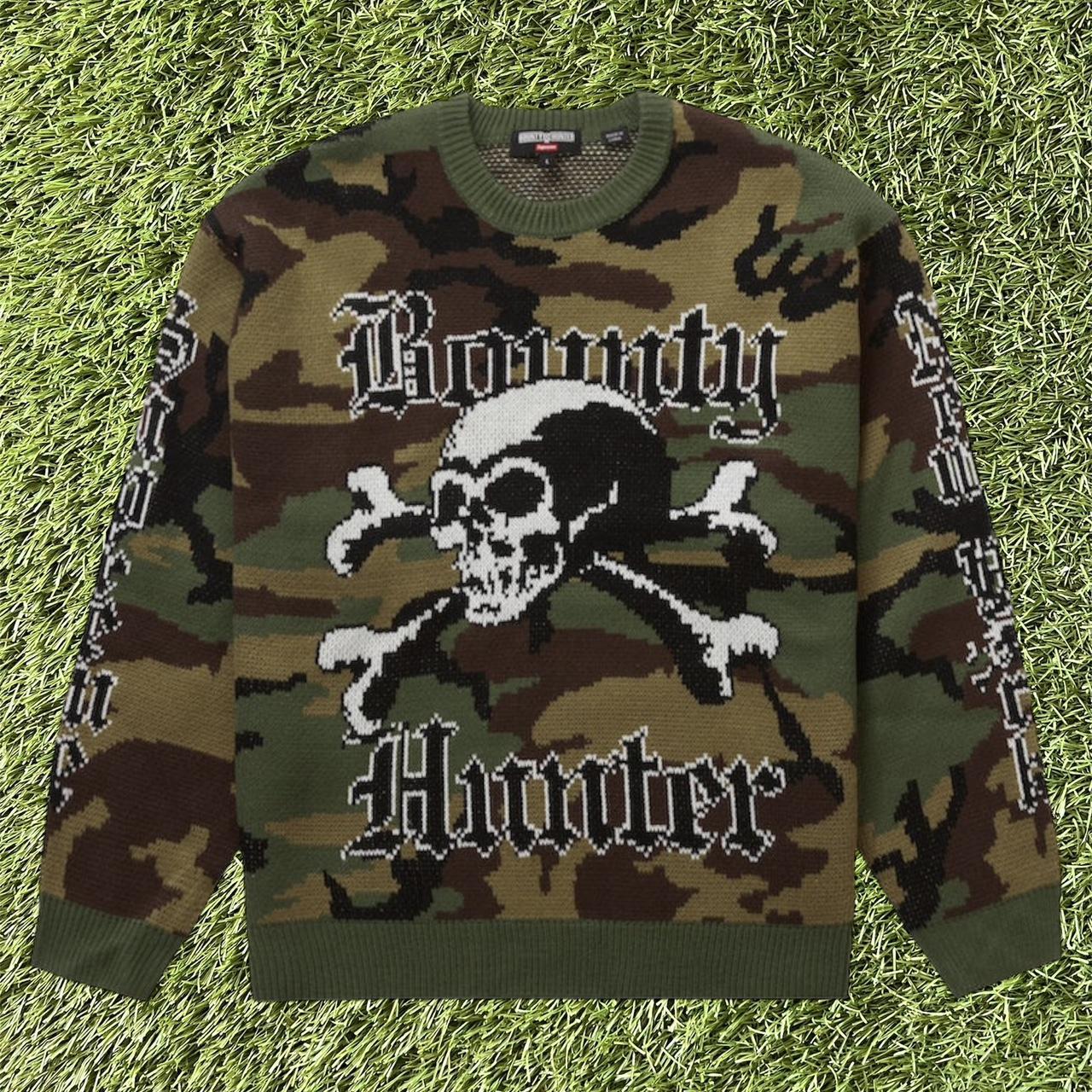 Supreme X Bounty Hunter Sweater “Camo”, SIZE:...