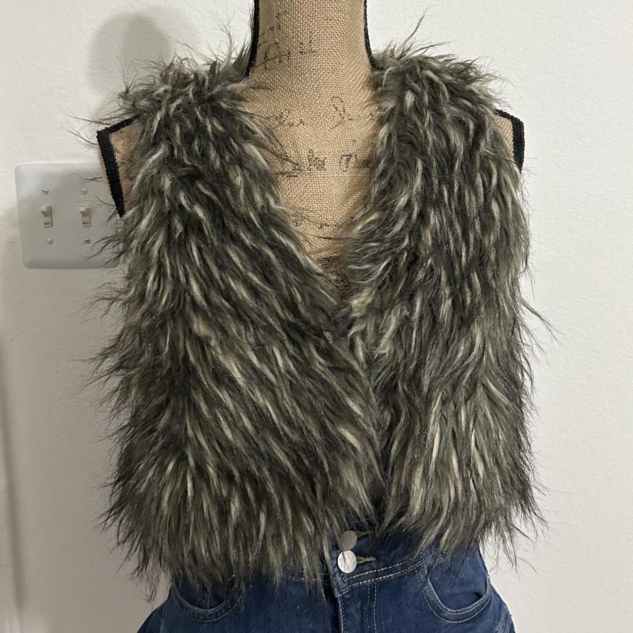 Steve madden sale fur vest