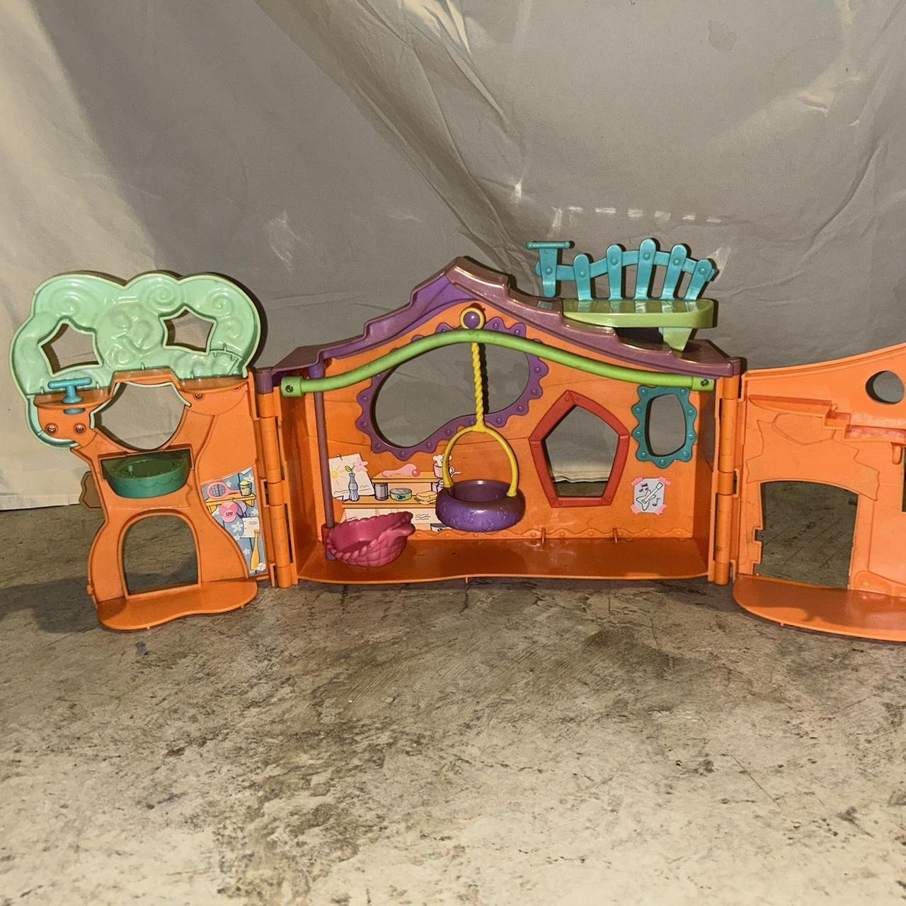littlest pet shop orange & purple house !! the... Depop