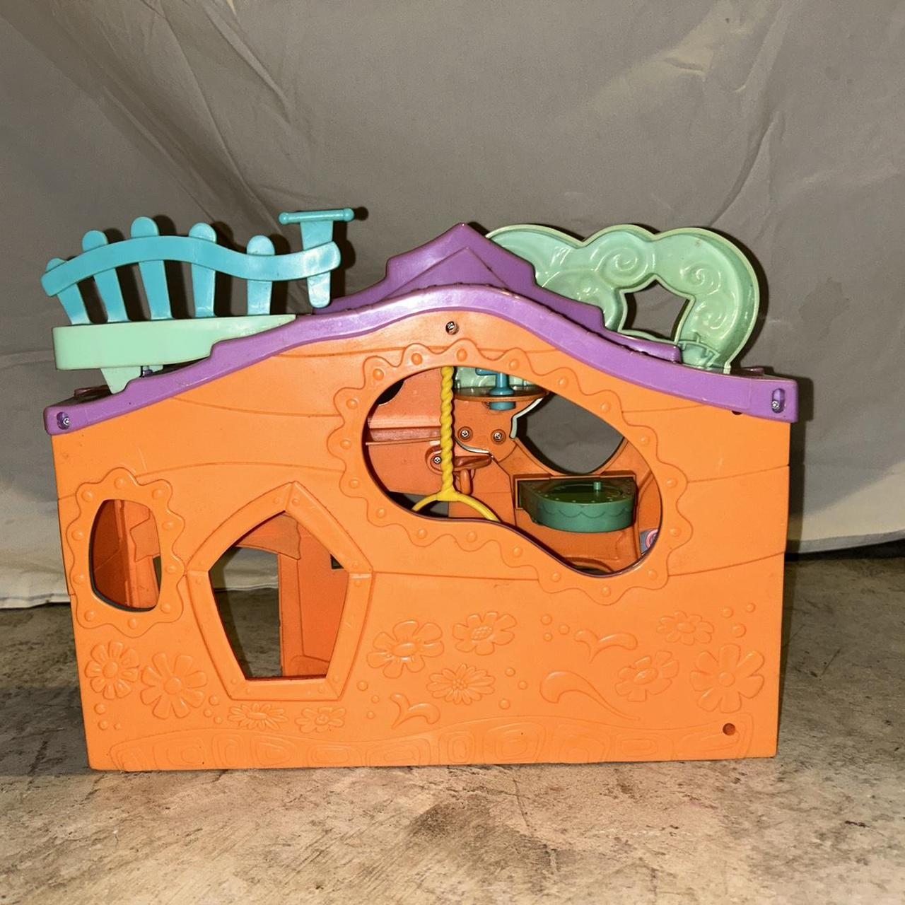 littlest pet shop orange & purple house !! the... Depop