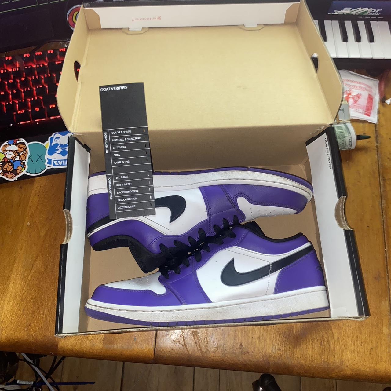 J1 on sale court purple