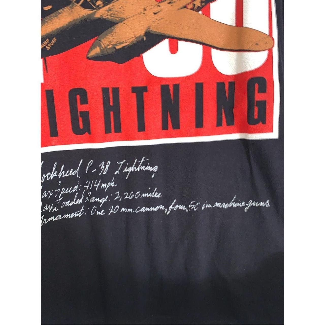 Cannon Lightning Black T-Shirt