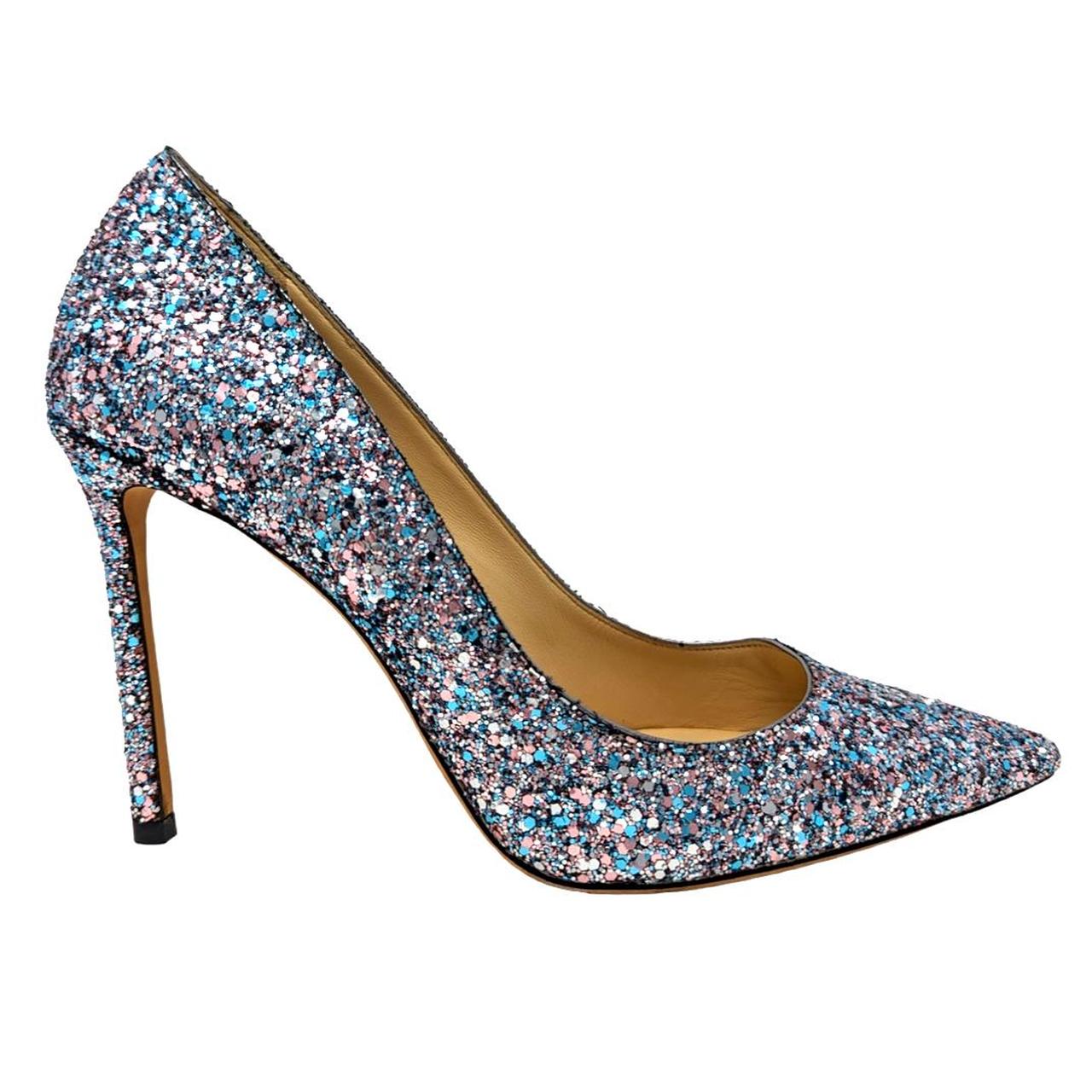 Jimmy choo hot sale sparkly heels