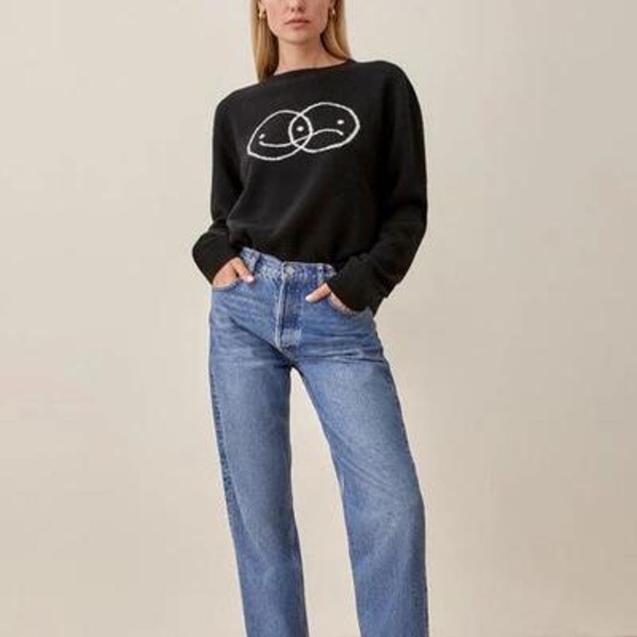 Reformation Mixed Emotions Sweater Sold out... Depop