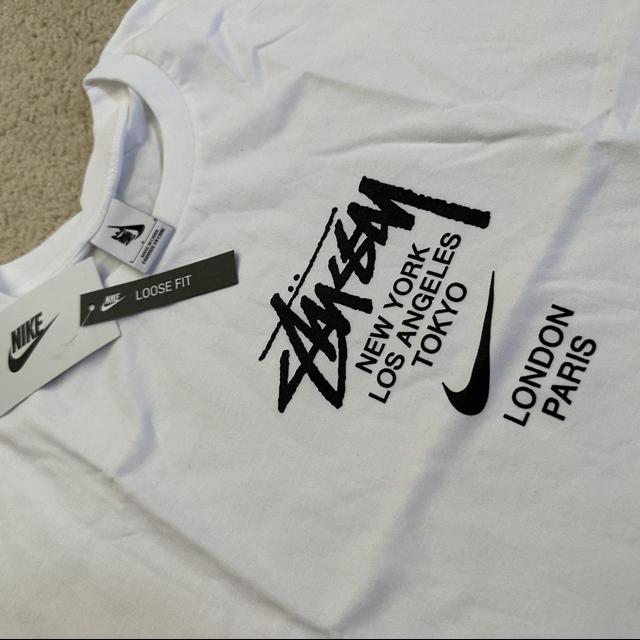 Nike x Stussy International T-Shirt White Brand new... - Depop