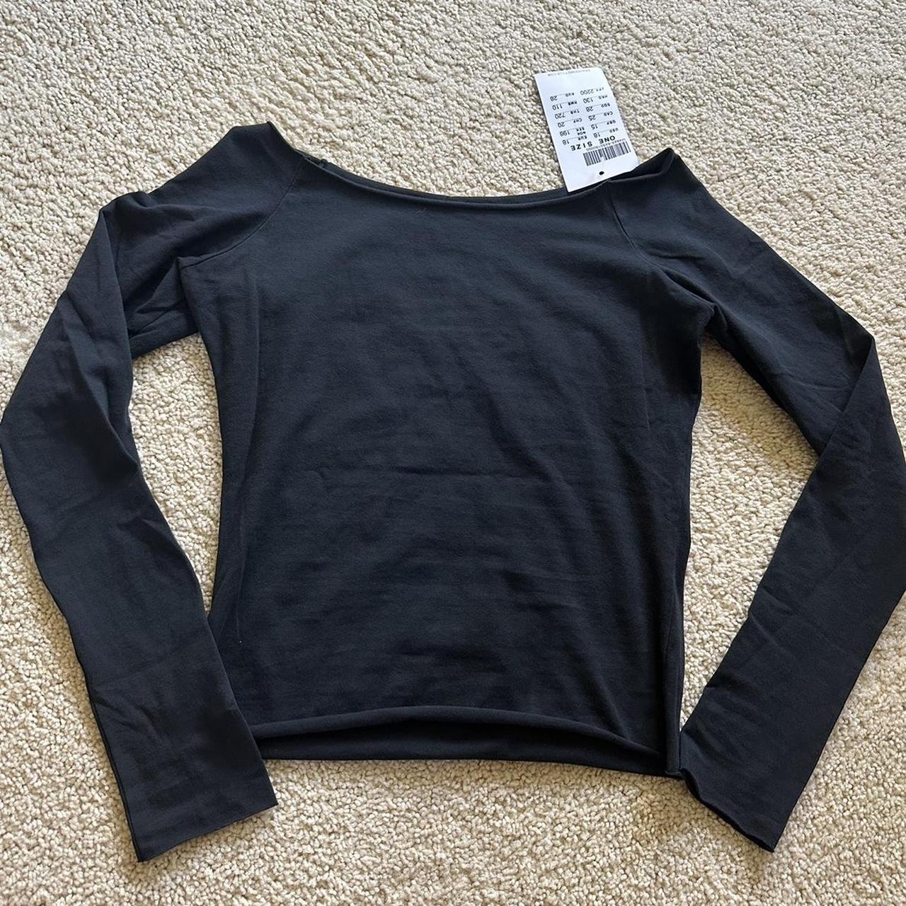 Brandy Melville Bonnie Top Black Brand new with... Depop