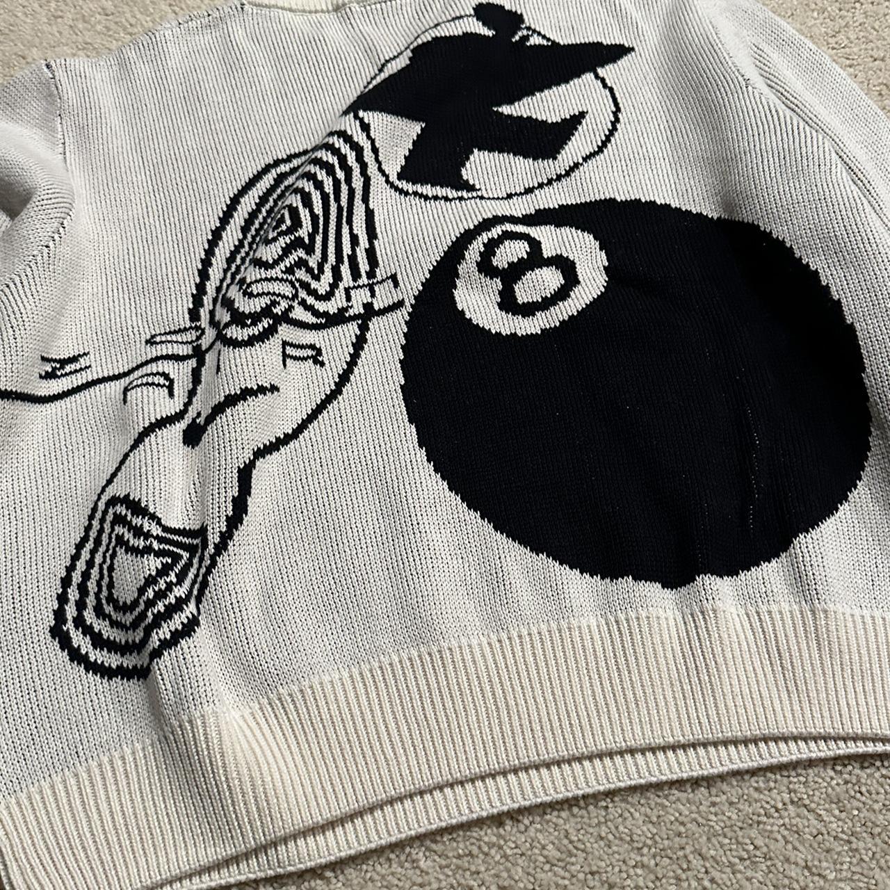 Stussy x Nike Knit Sweater 8Ball Dice Both new -... - Depop