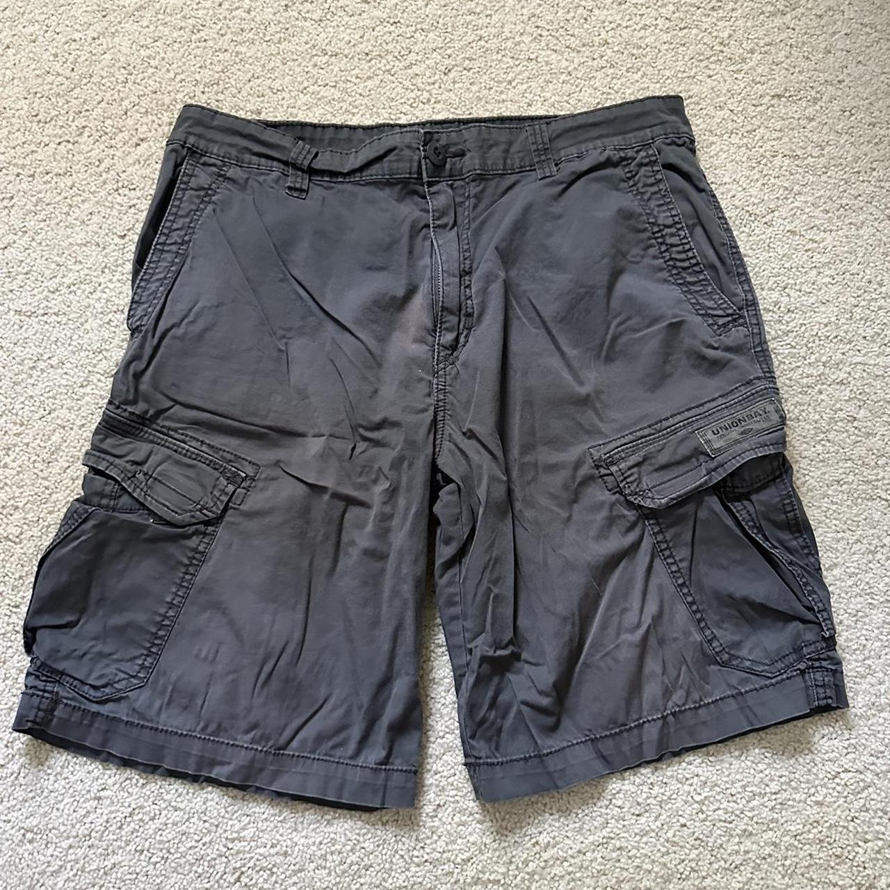 Unionbay Grey Cargo Shorts Good condition comes Depop