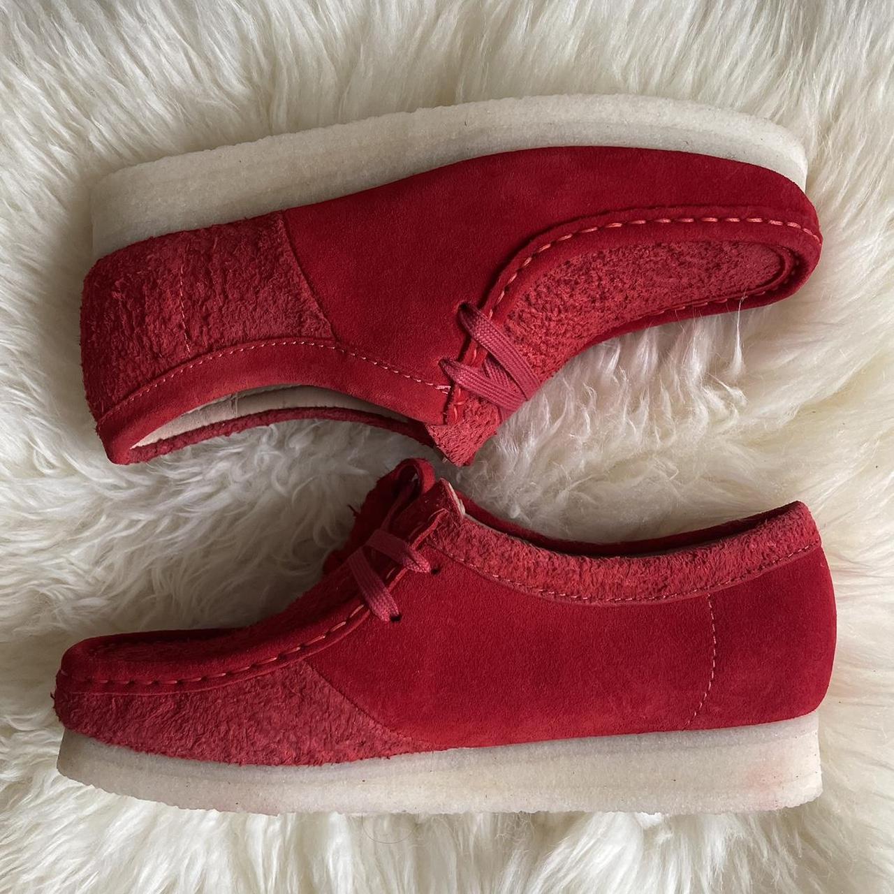 Pink Danielle Cathari x Clarks Originals Wallabee. | Depop