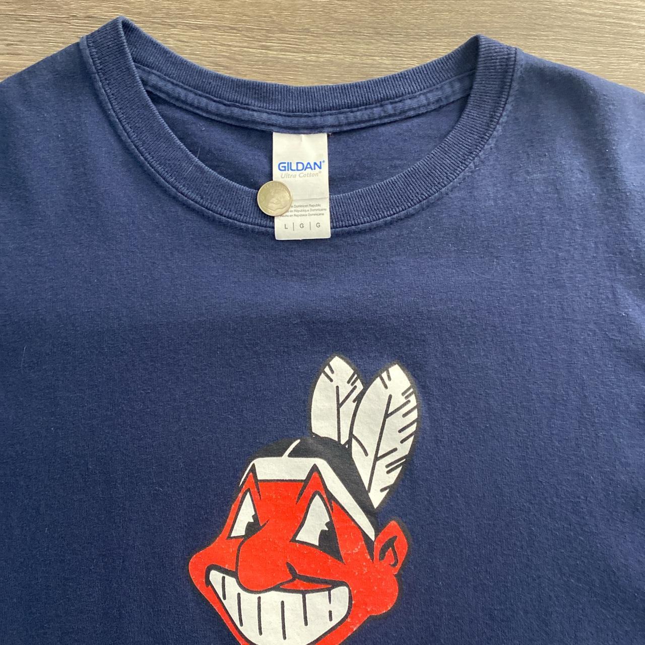 Cleveland Indians Polo Shirt Men's Large No flaws - Depop