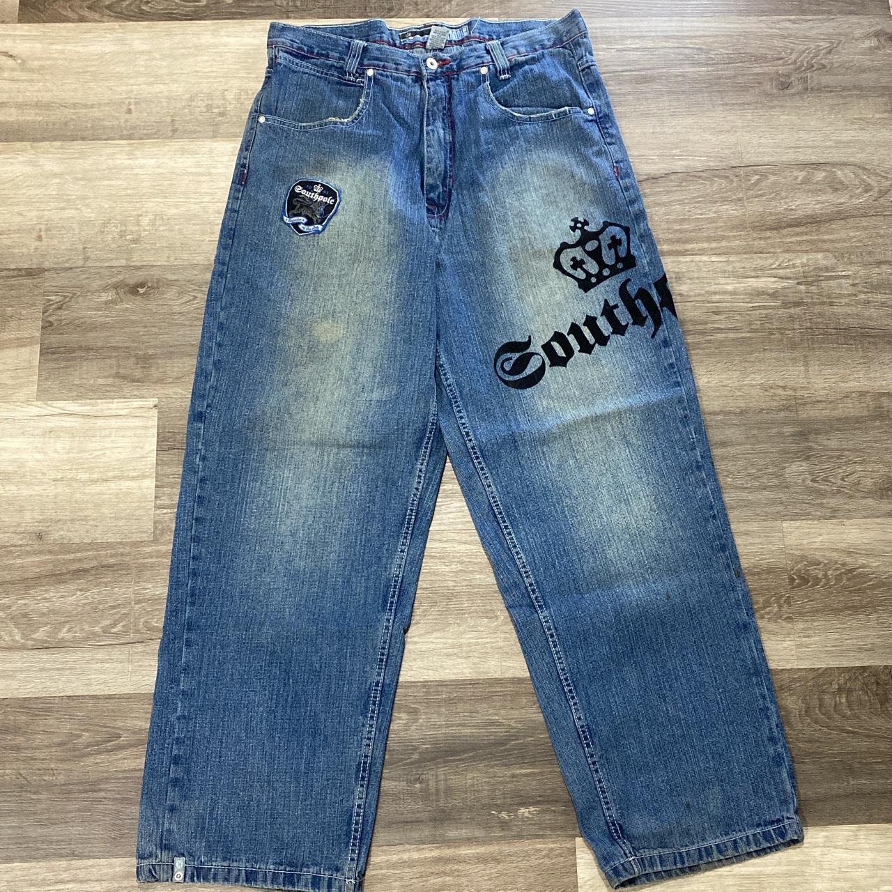 Y2k Denim Jeans Black 36 S 