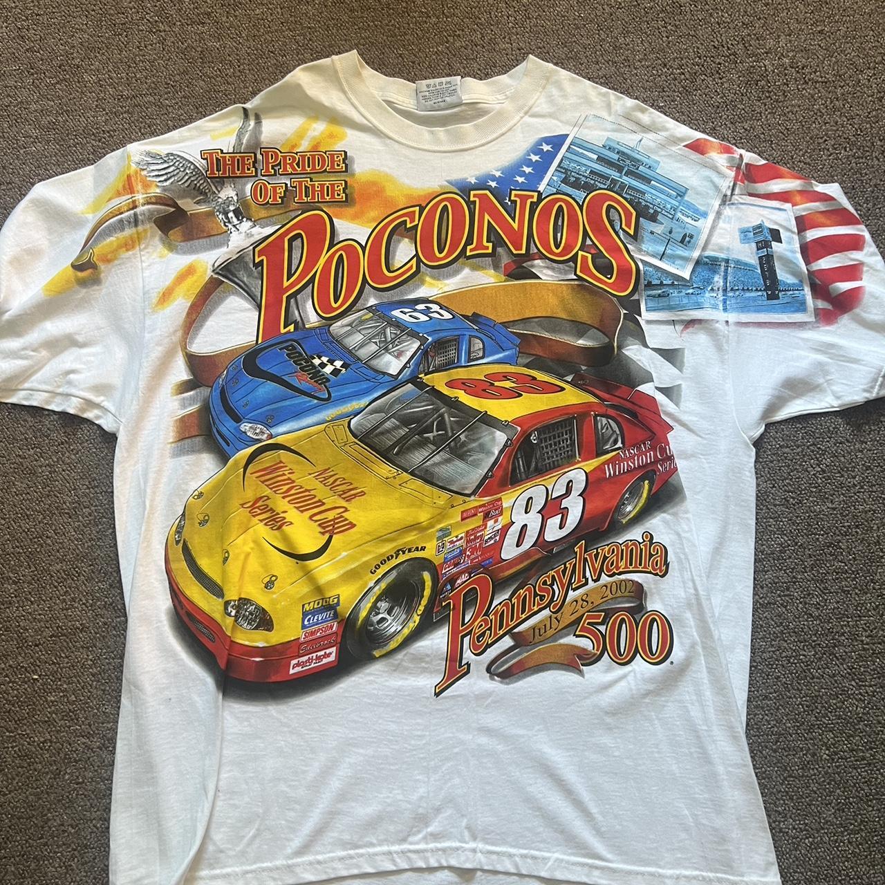 2002 Poconos Nascar shirt -Size XL -Chase authentic... - Depop