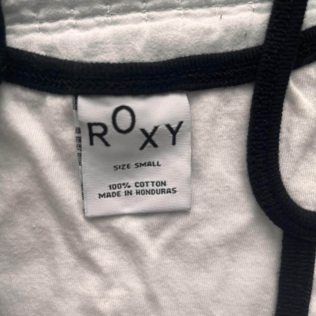 Roxy Women's White and Grey Vest (4)