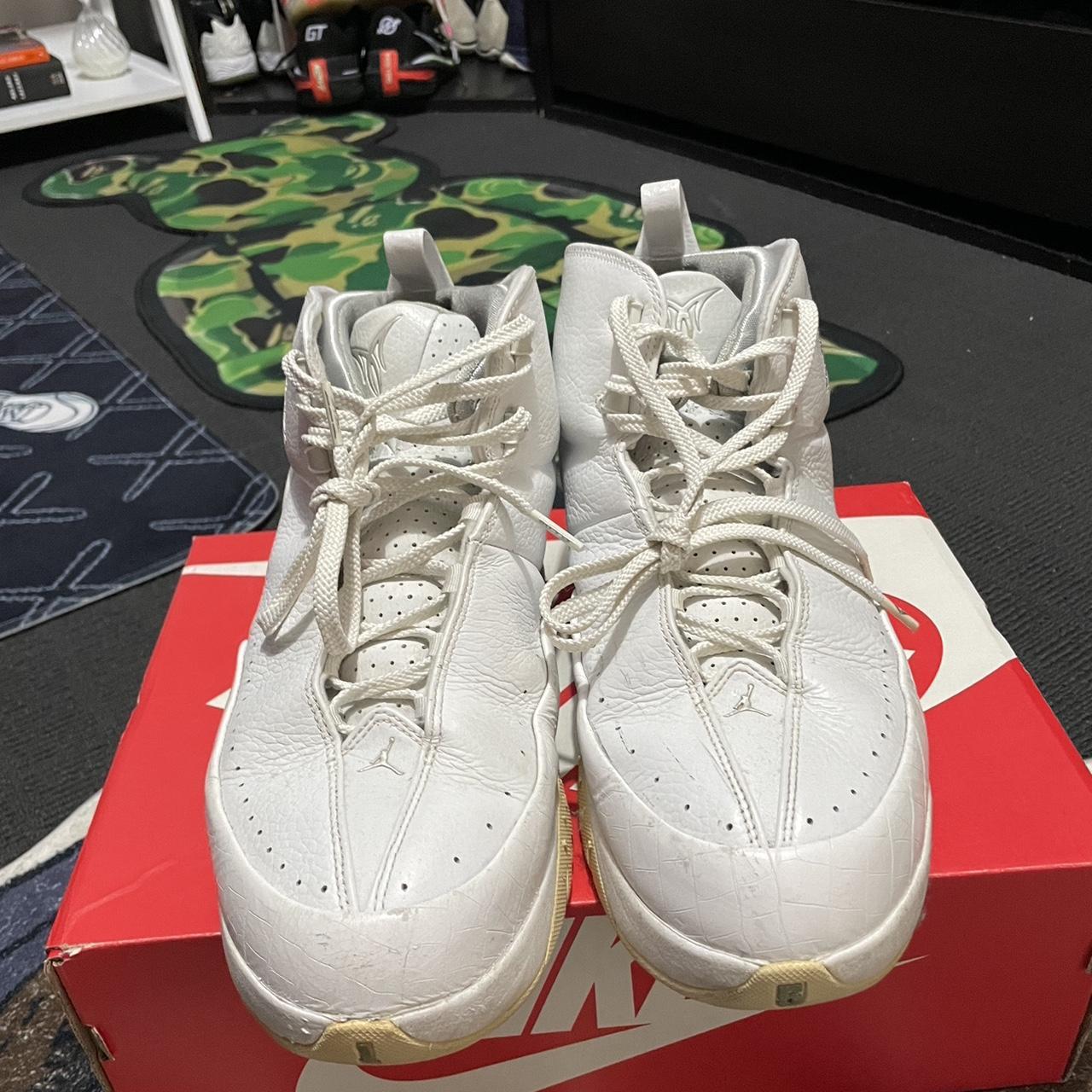 Jordan Melo M3 All white Nuggets cw Depop