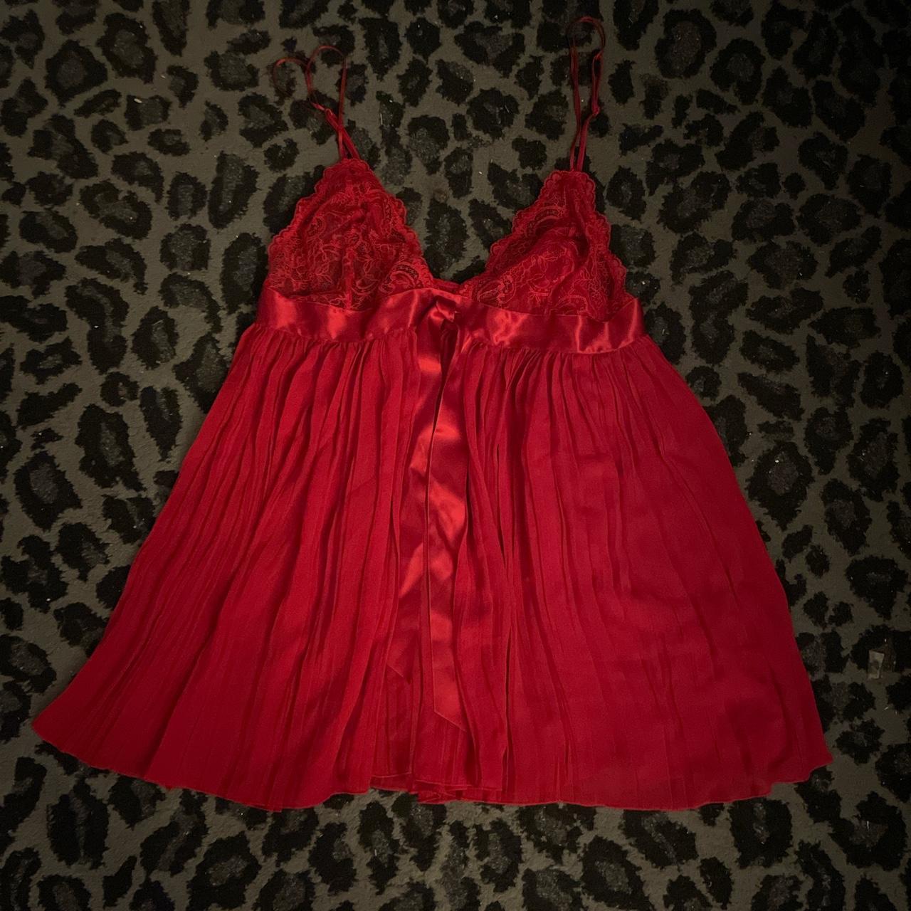 VICTORIA SECRET RED LINGERIE 💋 purchase thru... - Depop