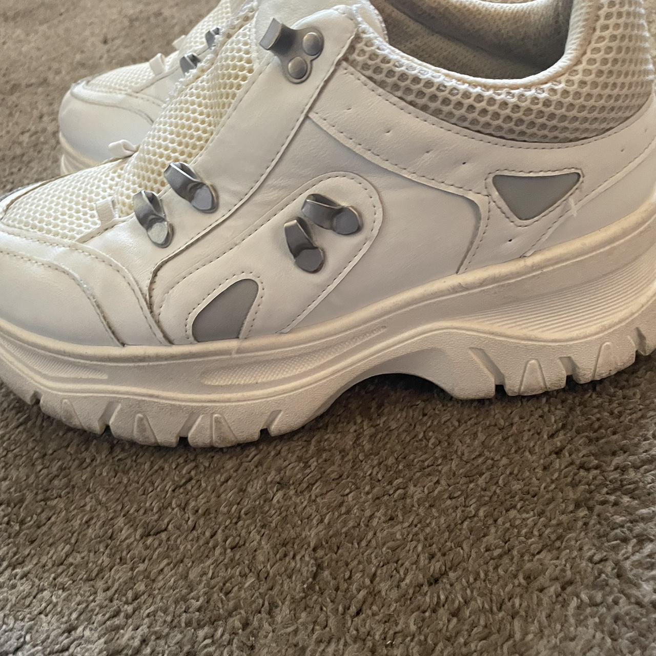 platform laceless sneakers