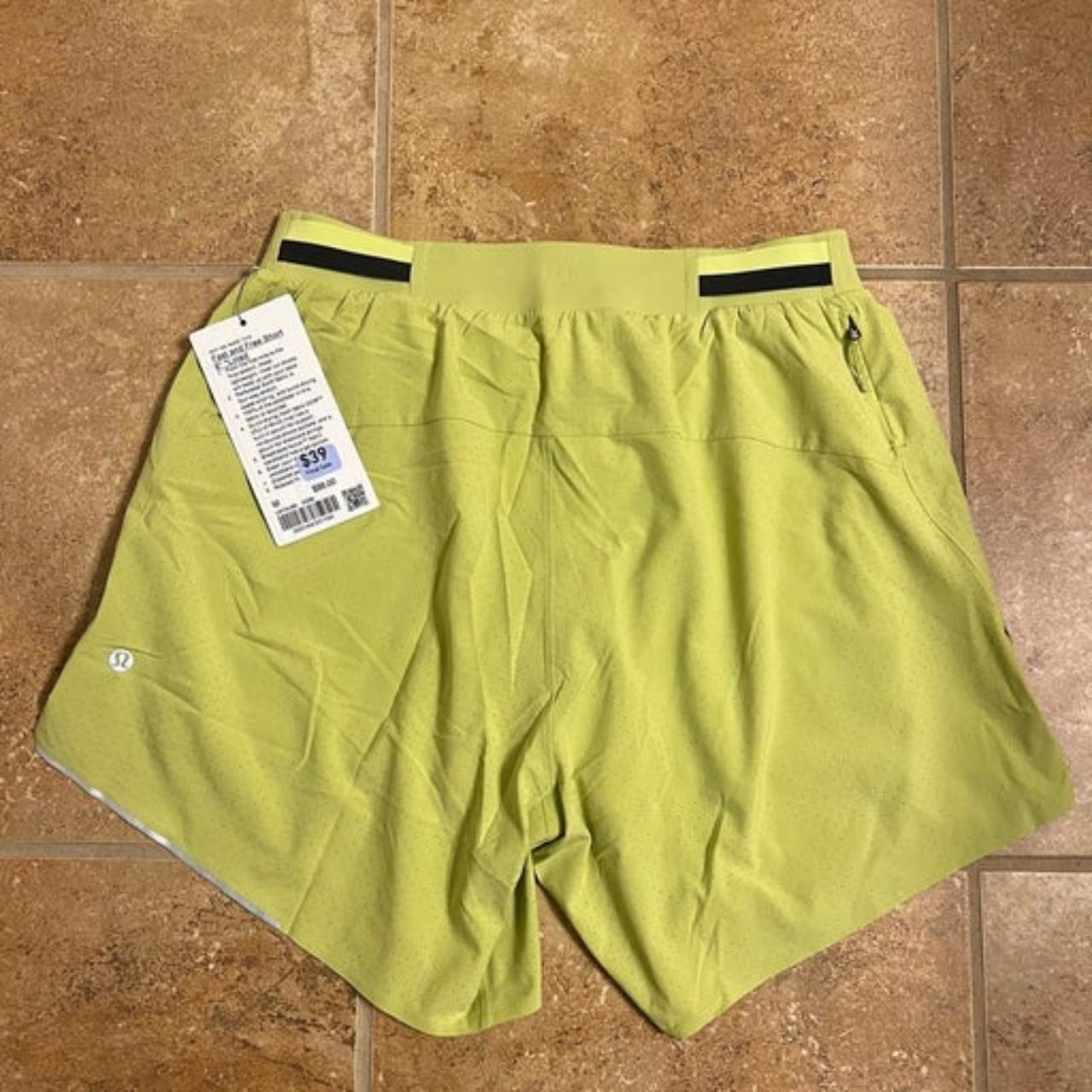 Lululemon Men's Green Shorts Depop