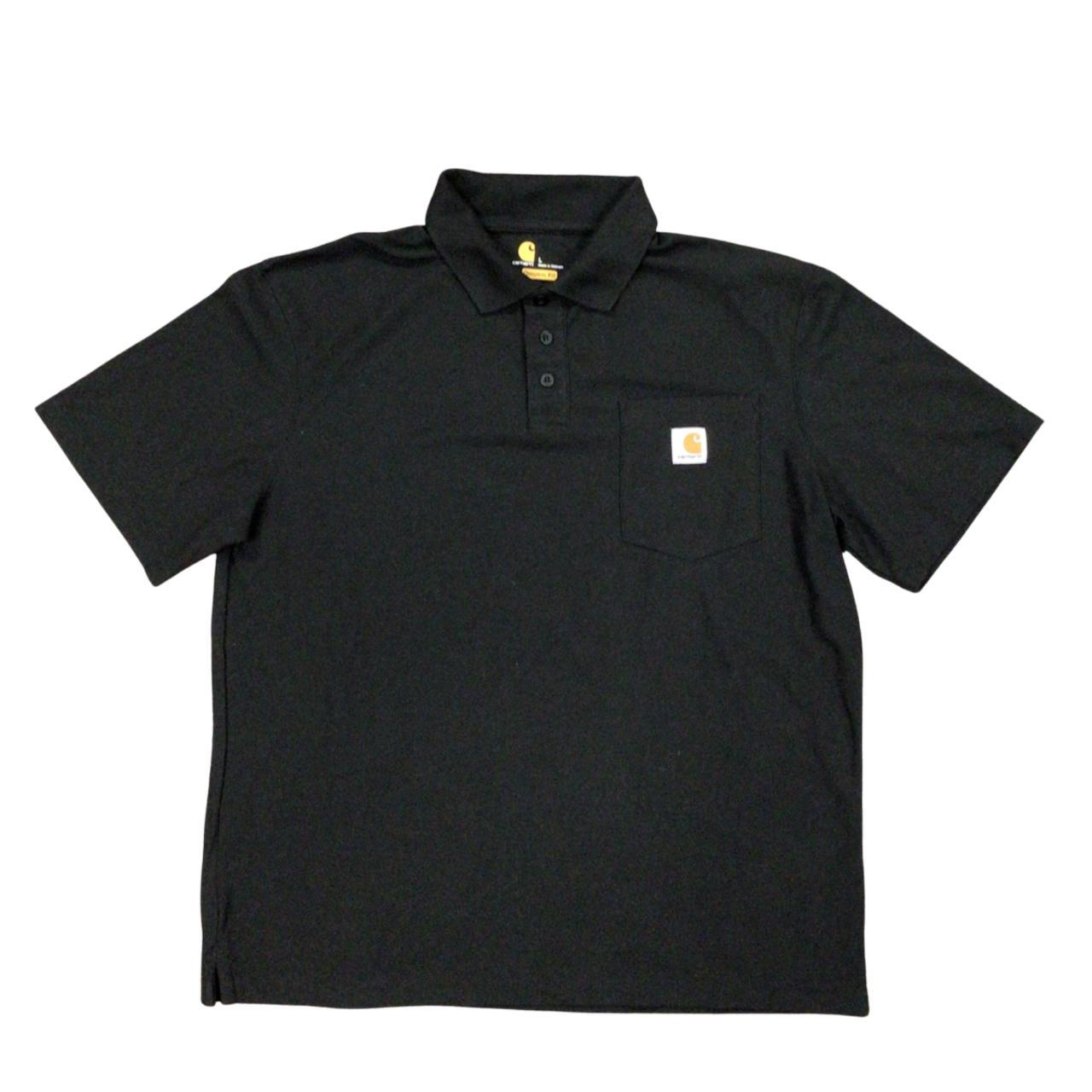 Carhartt Men's Black Polo-shirts | Depop