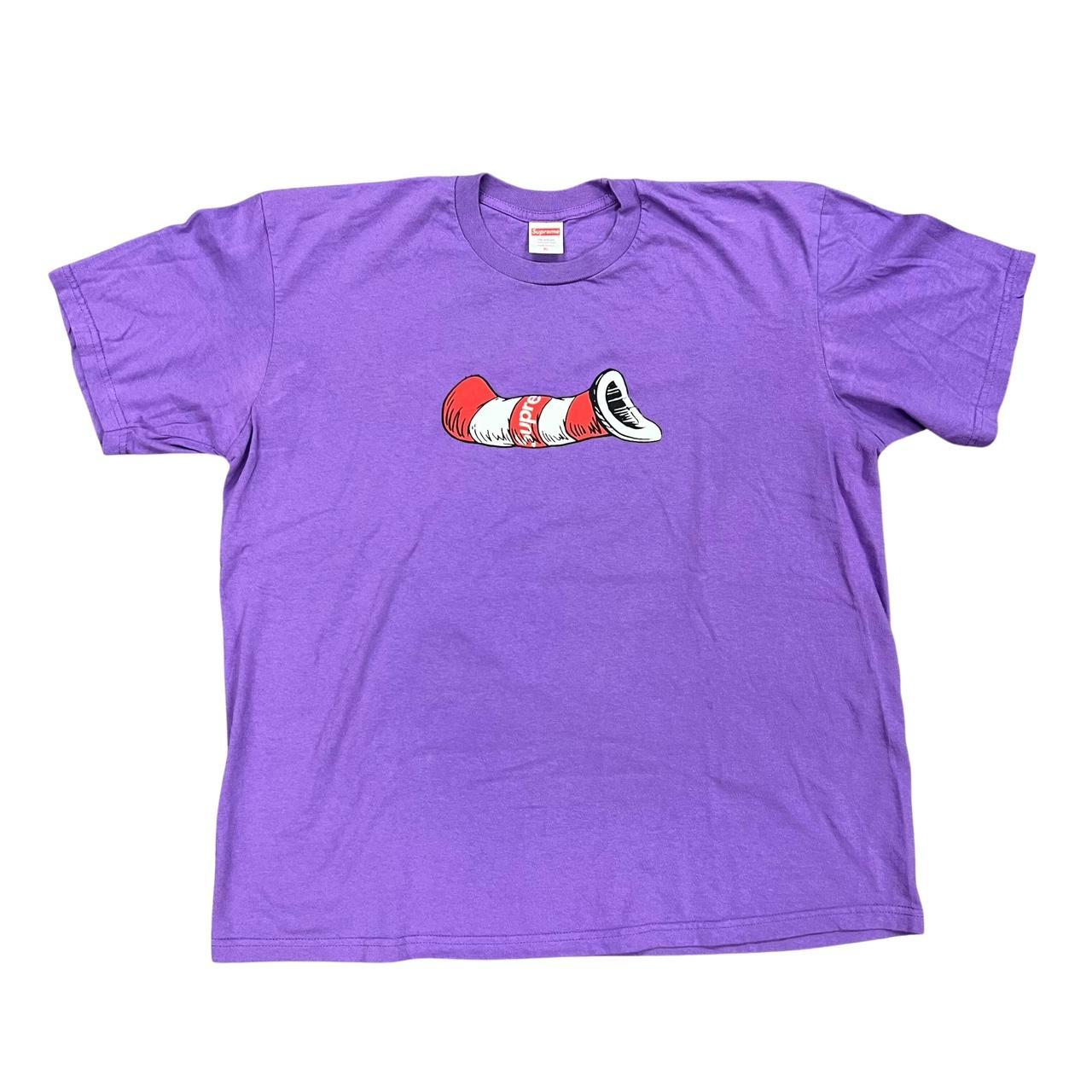 Supreme cat in clearance the hat tee red