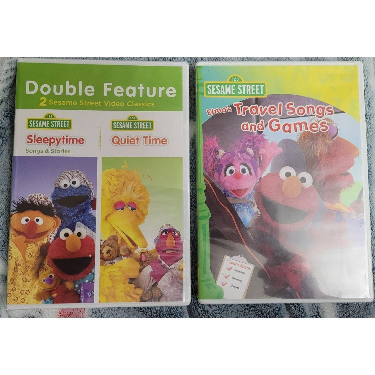 2 new Sesame street dvds. 1 double feature DVD,... - Depop