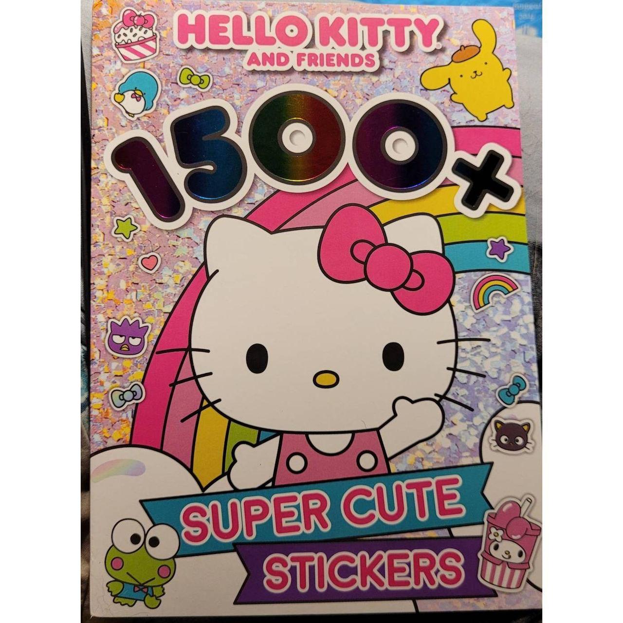 Hello kitty 1987 coloring book with stickers Only - Depop