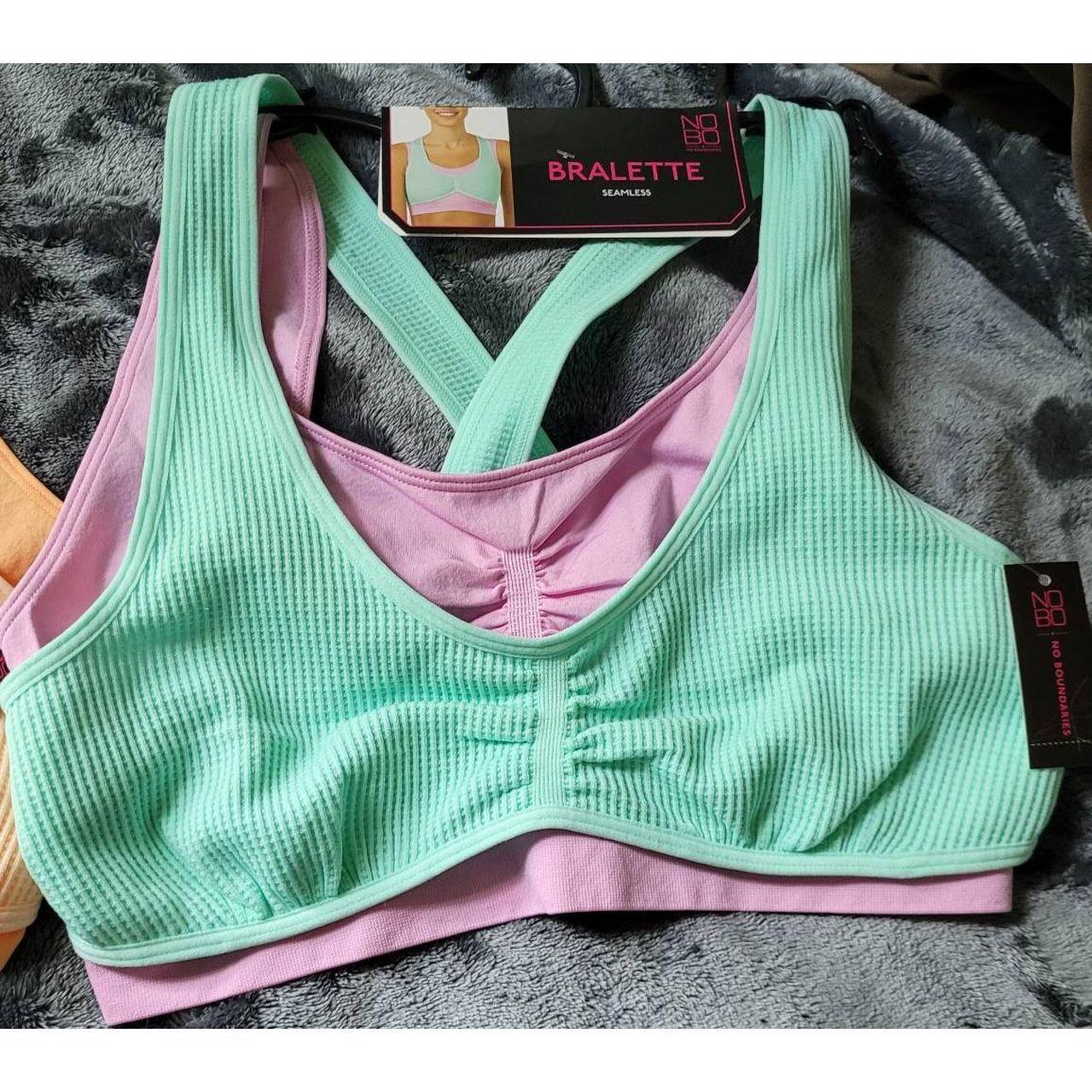 No Bounderies ser of 2 seamless bralettes. Double - Depop