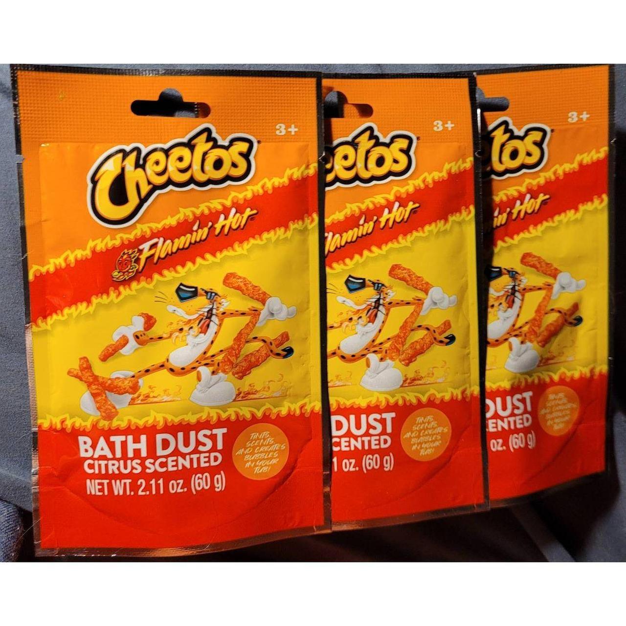 CHEETOS CITRUS SCENTED BATH DUST