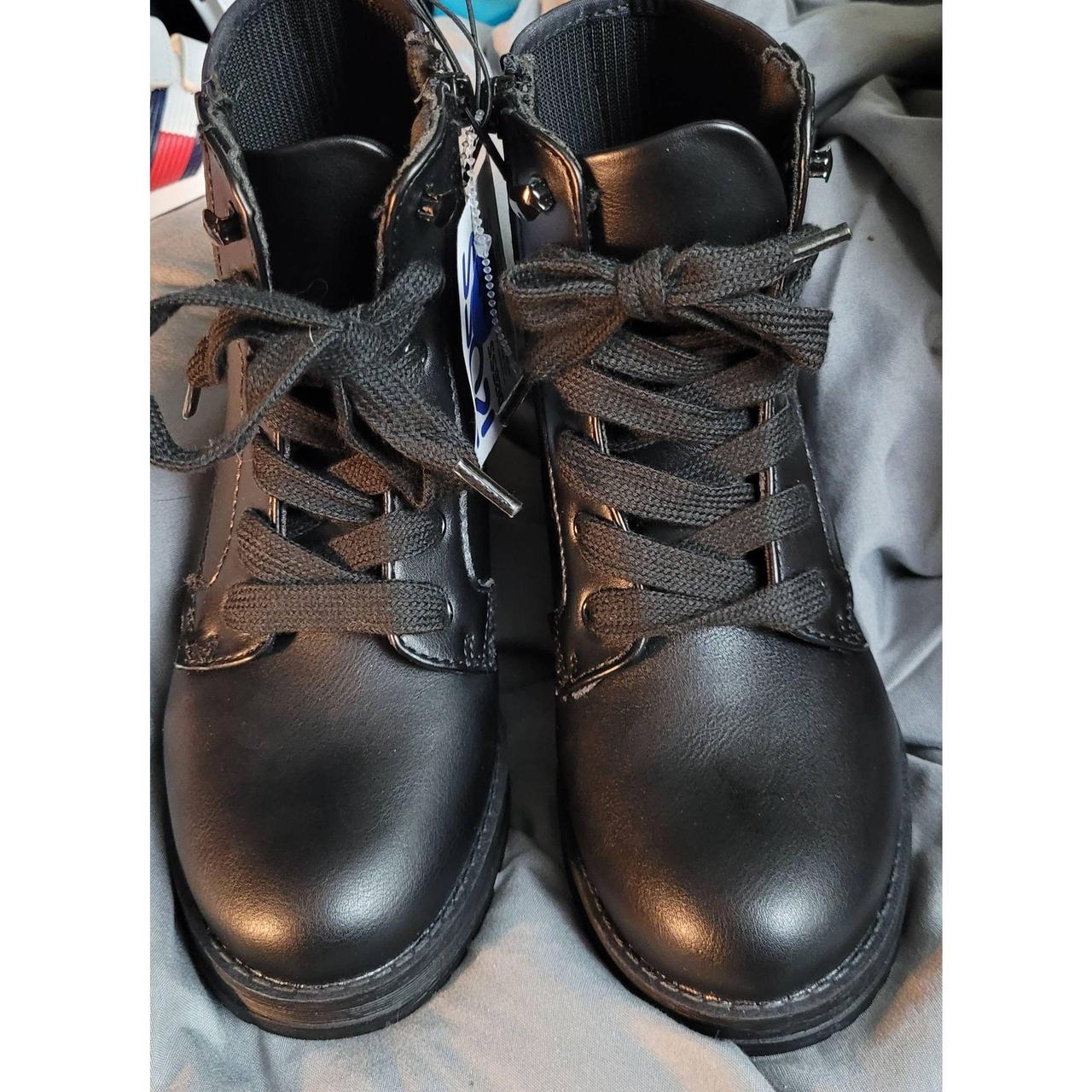 Girls black outlet boots size 2