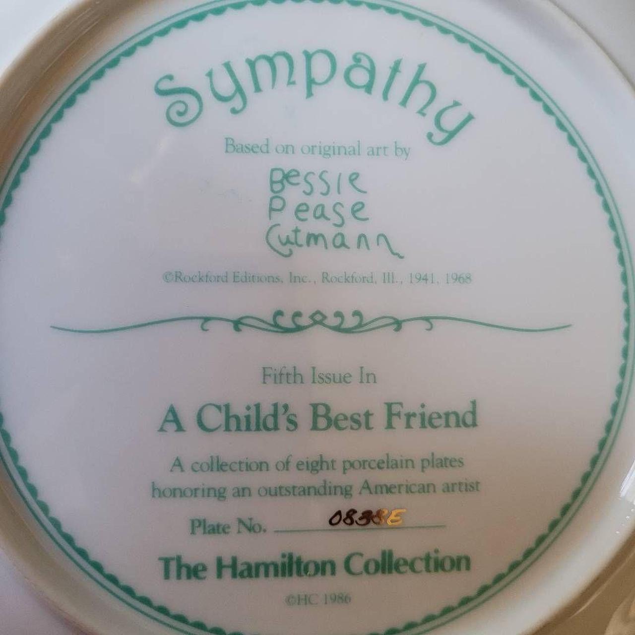 NEW Lot Of 2024 5 Hamilton Collection A Child’s Best Friend Plates