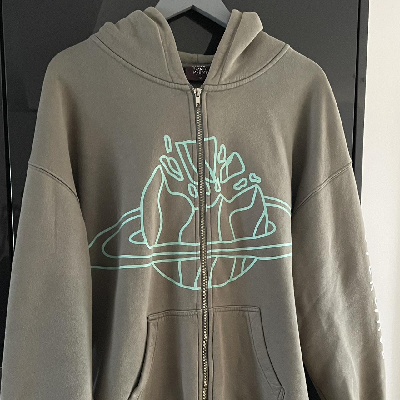 Broken Planet Zip Up Hoodie Grey メンズ - SS23 - JP