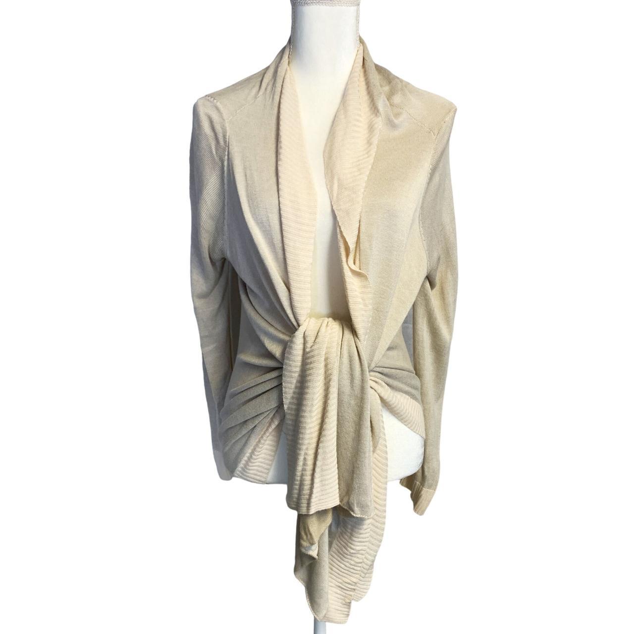 Long draped outlet cardigan