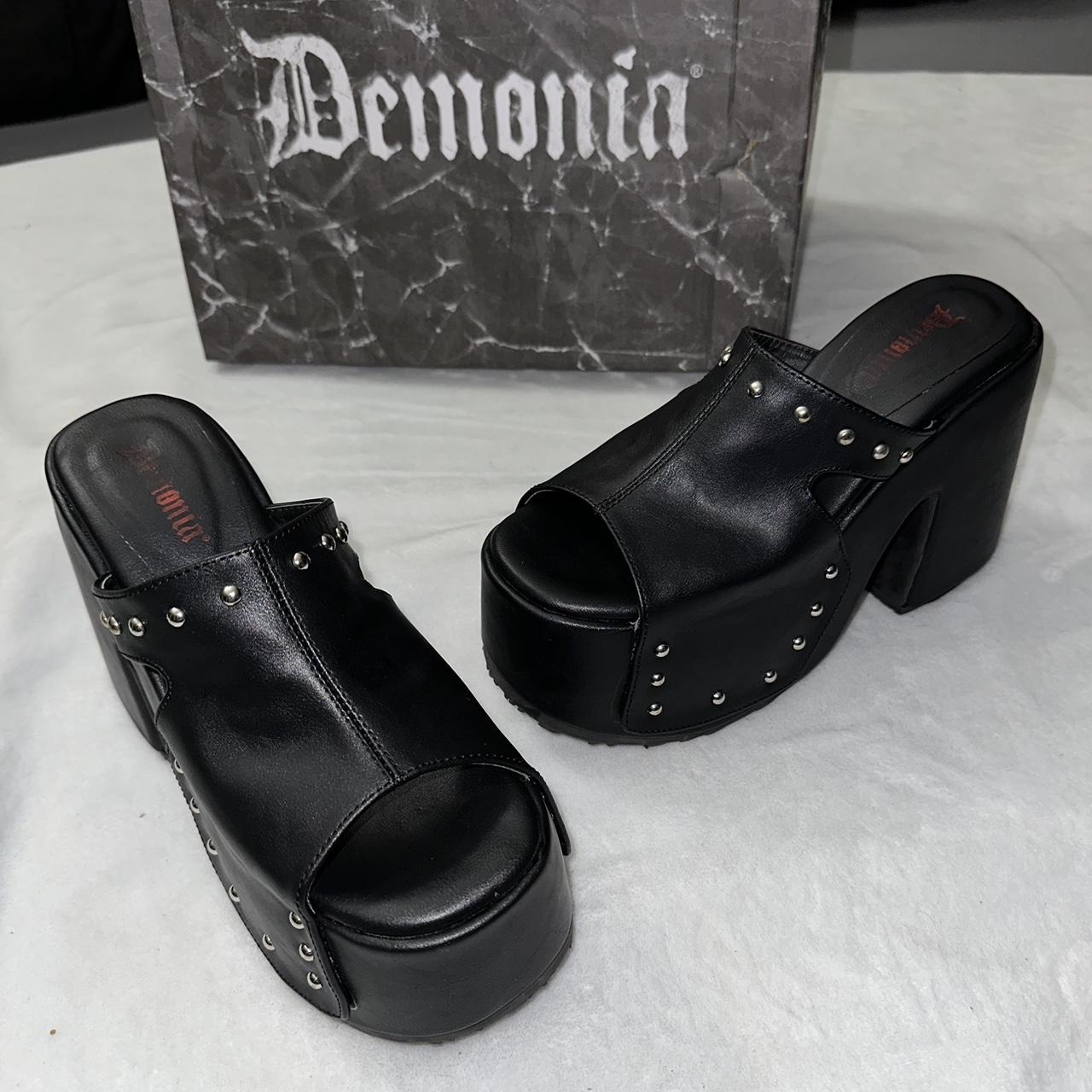 Demonia Women's Black Sandals