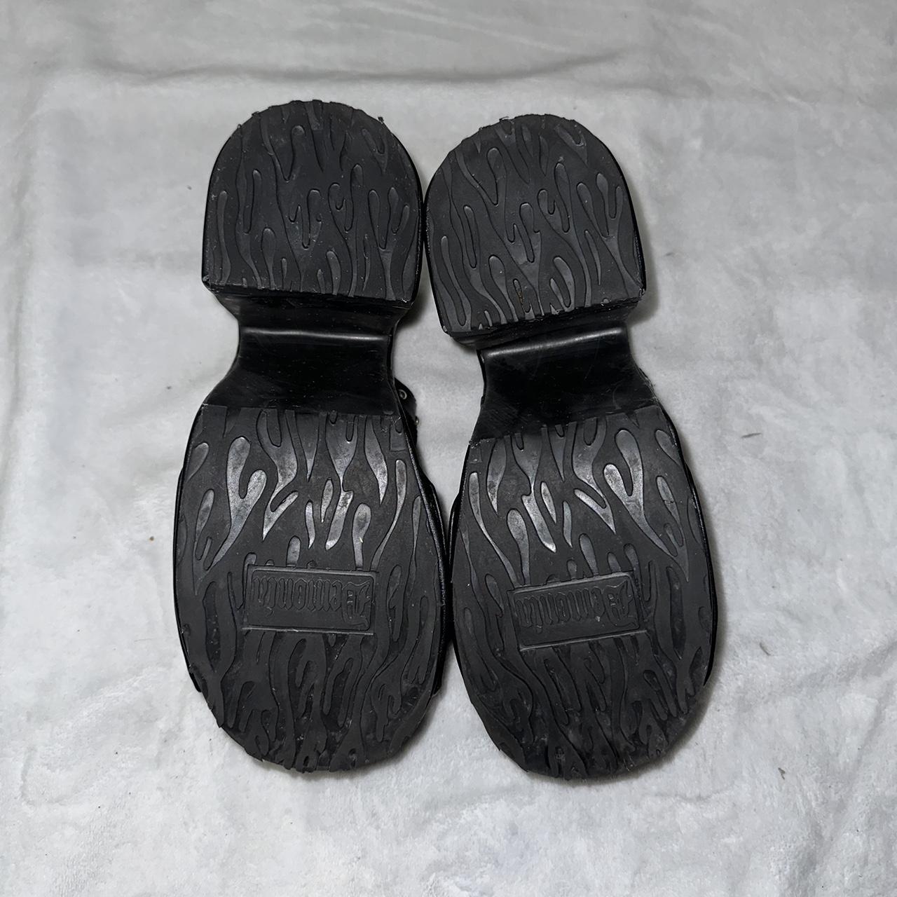Demonia Women's Black Sandals (4)