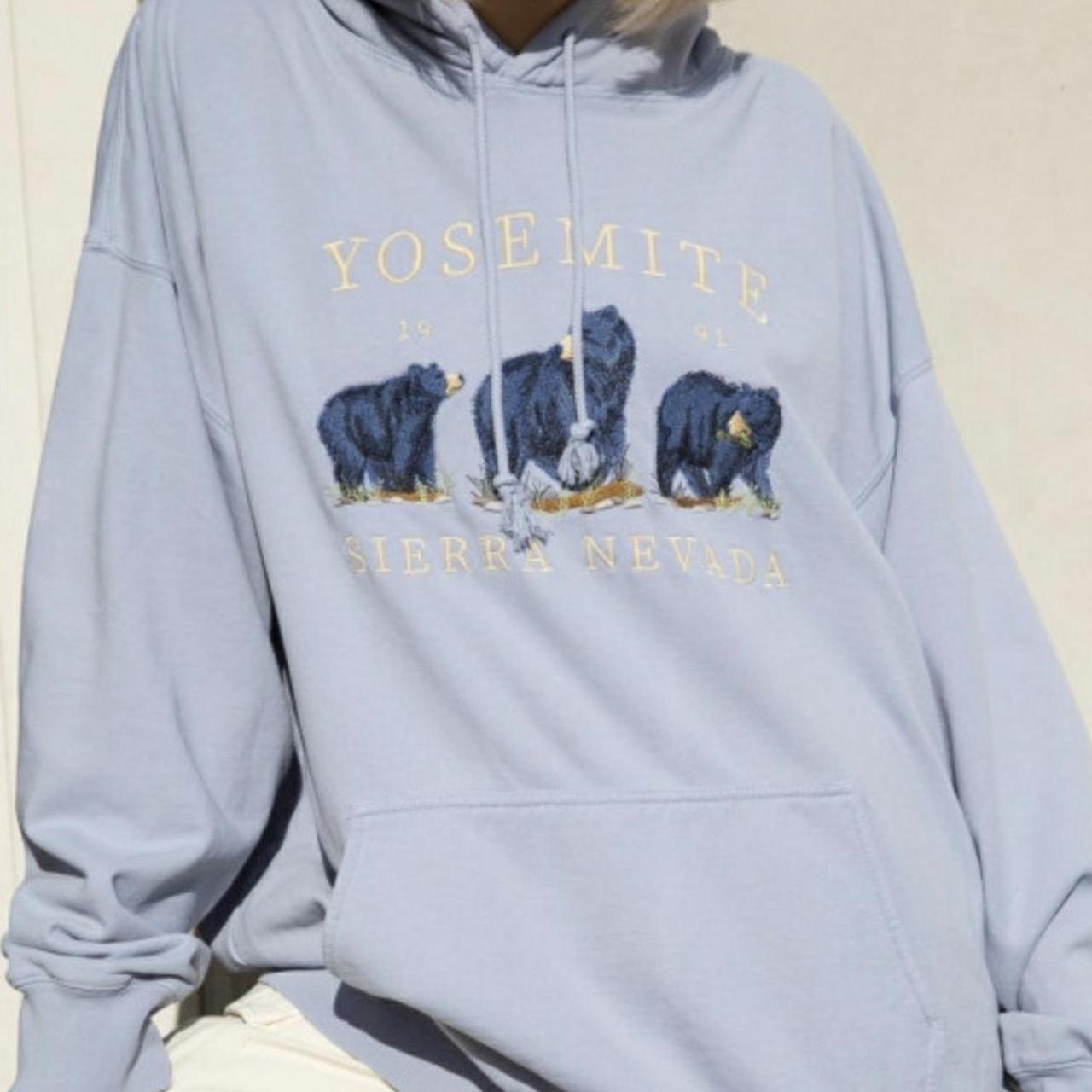 Light blue Brandy Melville Yosemite hoodie! In... Depop
