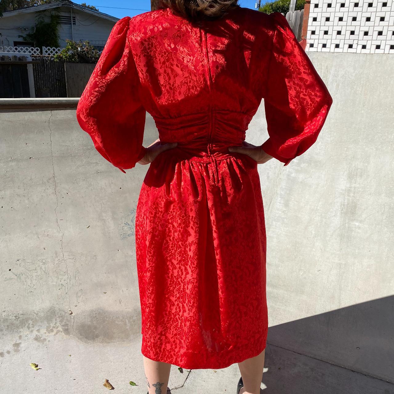 Impromptu Women's Red Dress (3)