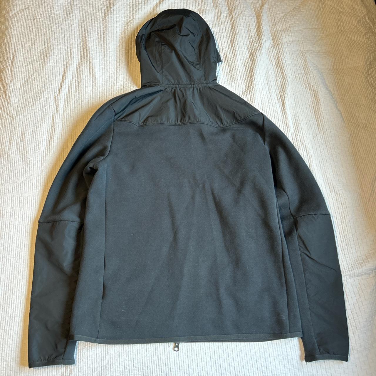 Nike tech jumper black size medium good worn... - Depop