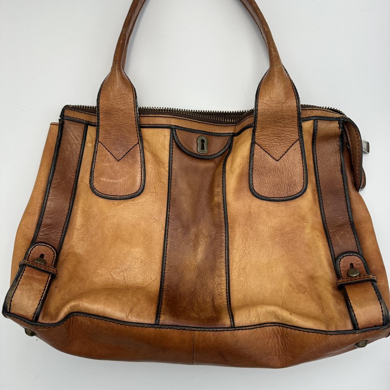 Fossil Women's Satchels - Tan/Brown – Vintage Fos… - image 1