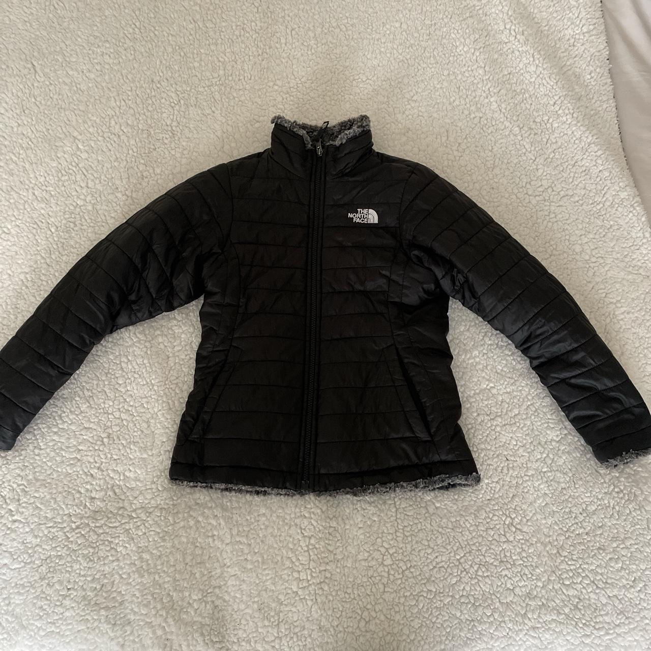 North face jacket outlet fuzzy inside