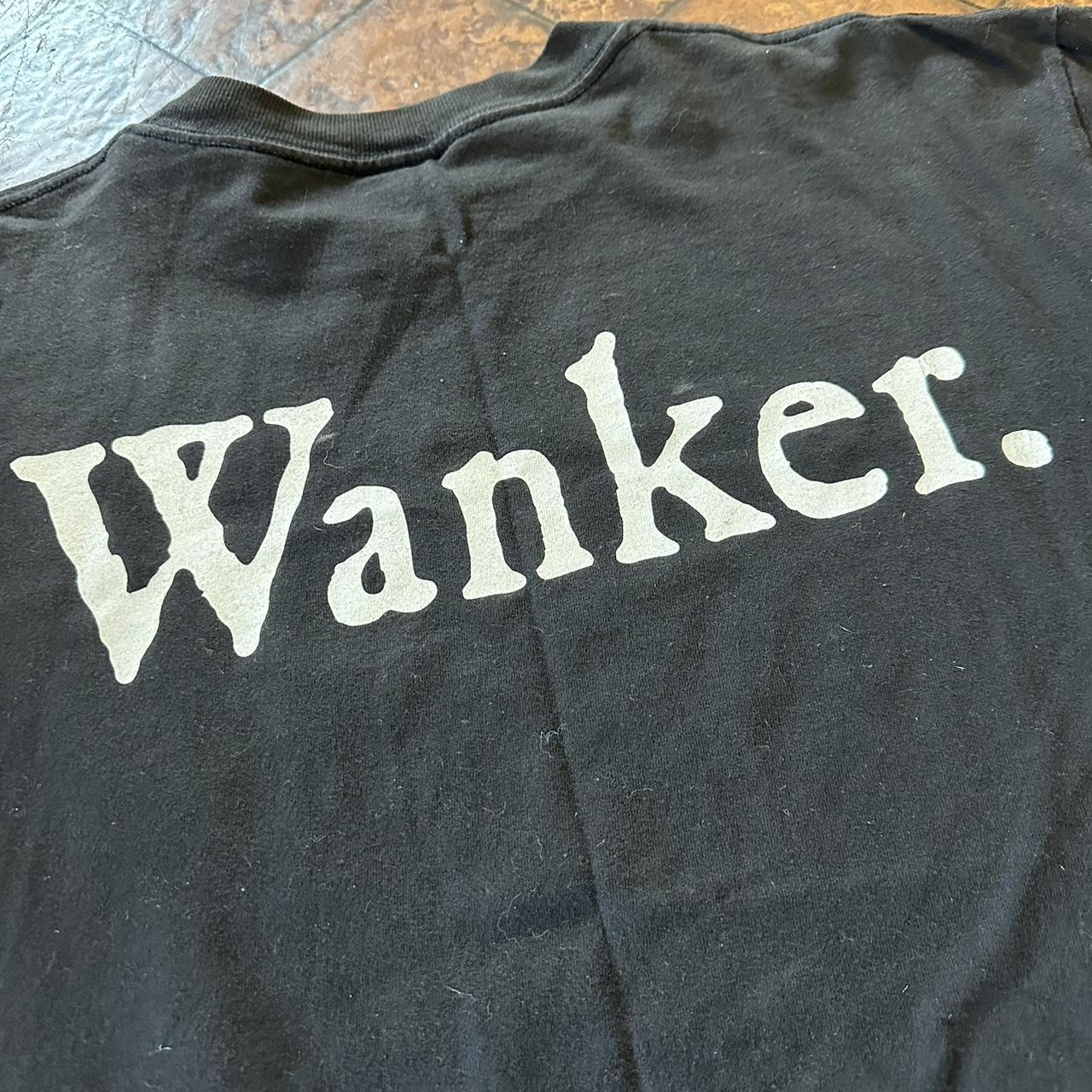 Vintage 1999 Size Large Cradle of Filth Wanker Tee... - Depop