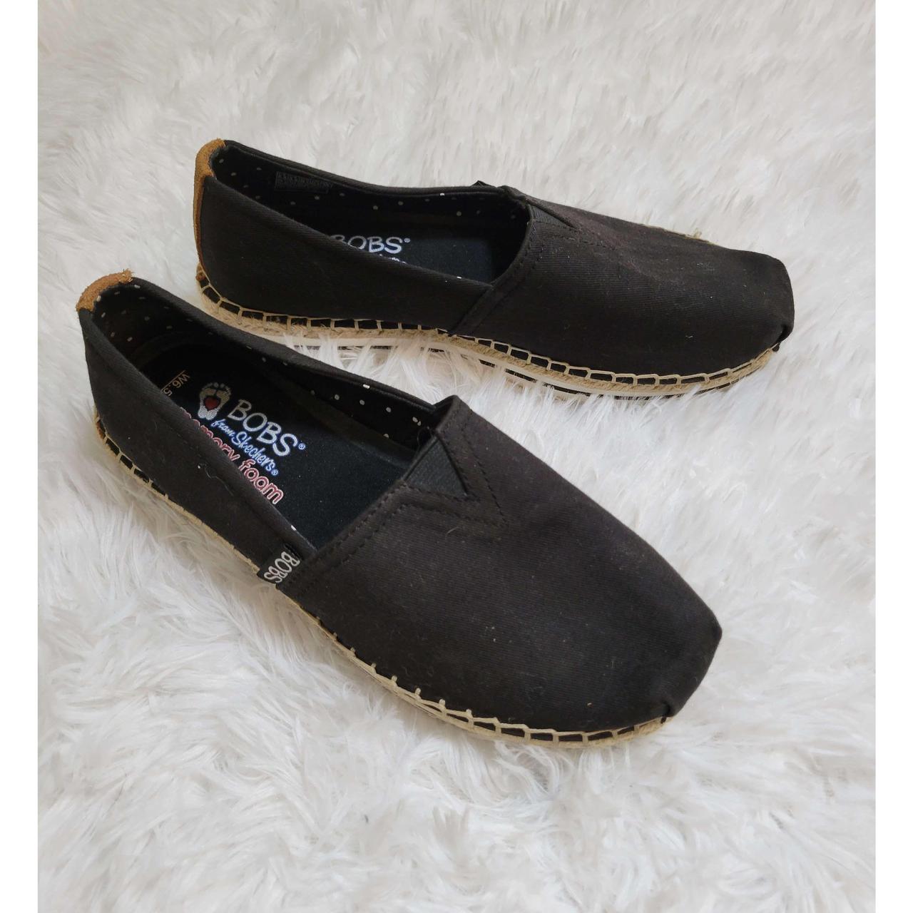 Black leather outlet bobs shoes