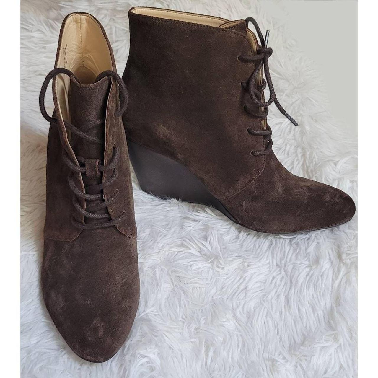 Isaac Mizrahi Live Andrea Size Brown Leather Depop - Main Image