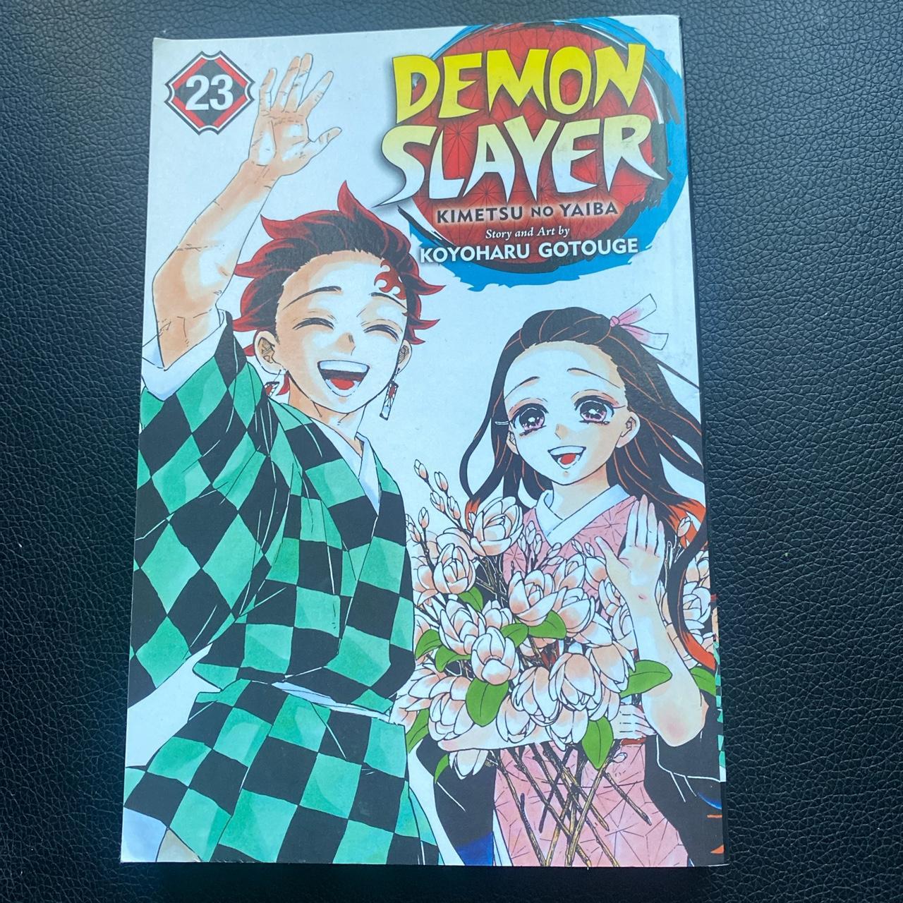 Demon Slayer Kimetsu no yaiba manga book 1 to 23 full set japanese comic  used