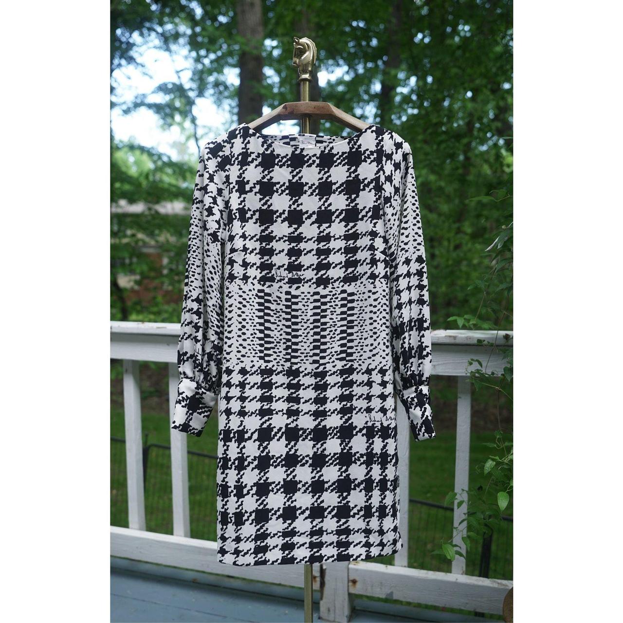 H&m houndstooth outlet dress