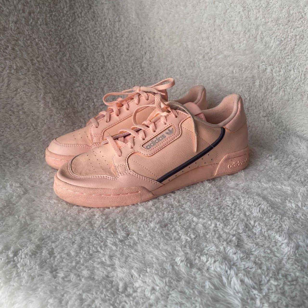 Adidas originals continental 80's trainers store in pink