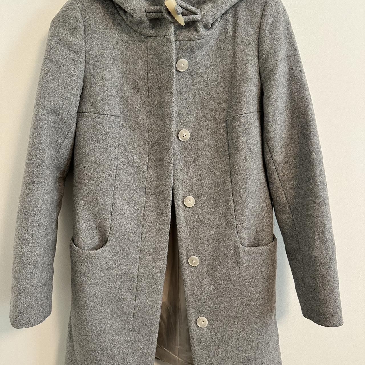 Babaton Pearce Wool Coat Hooded wool cashmere coat