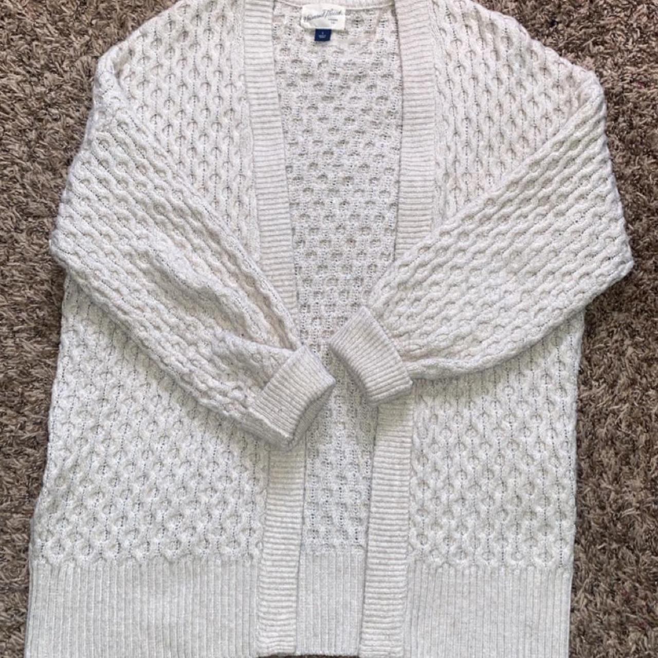 Target Women's Cream Cardigan Depop