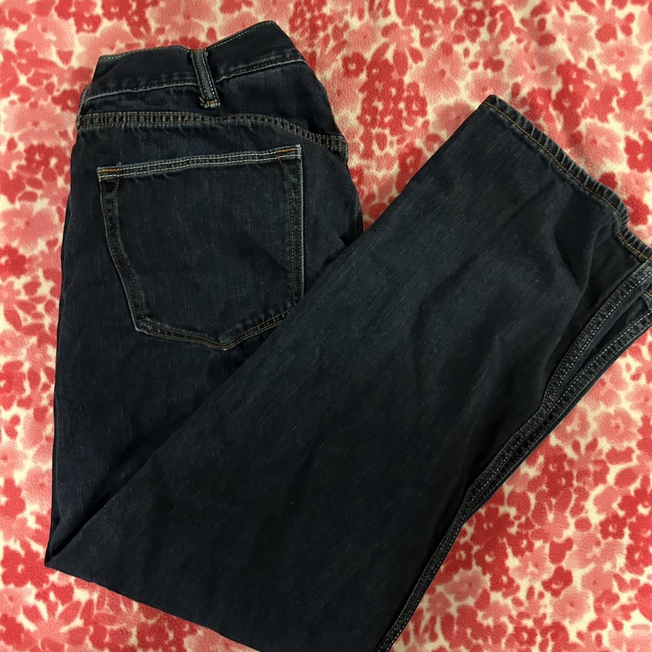 Banana republic vintage straight jeans Size: 38x30 - Depop